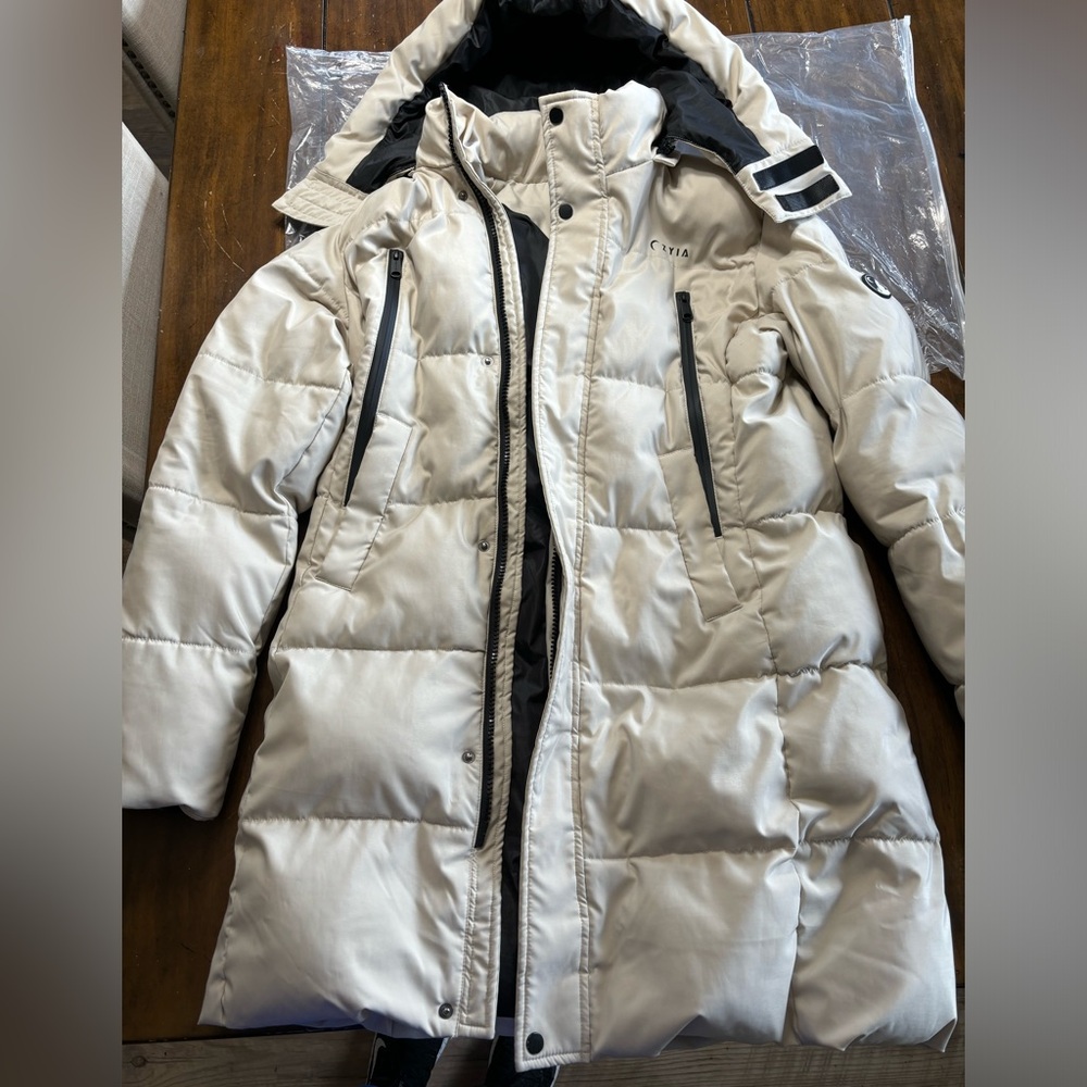 Ivory Vented Vondelpark Puffy Coat ZYIA